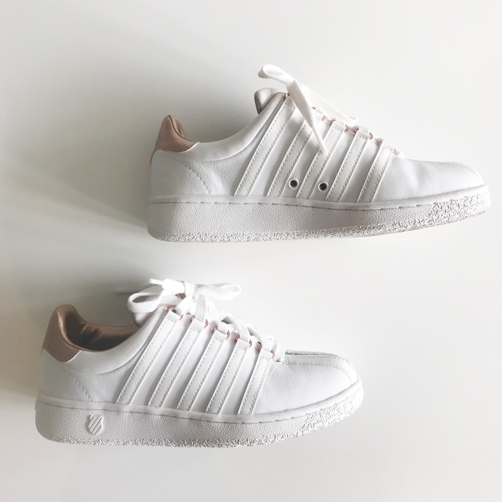 White and rose gold sneakers - KSwiss